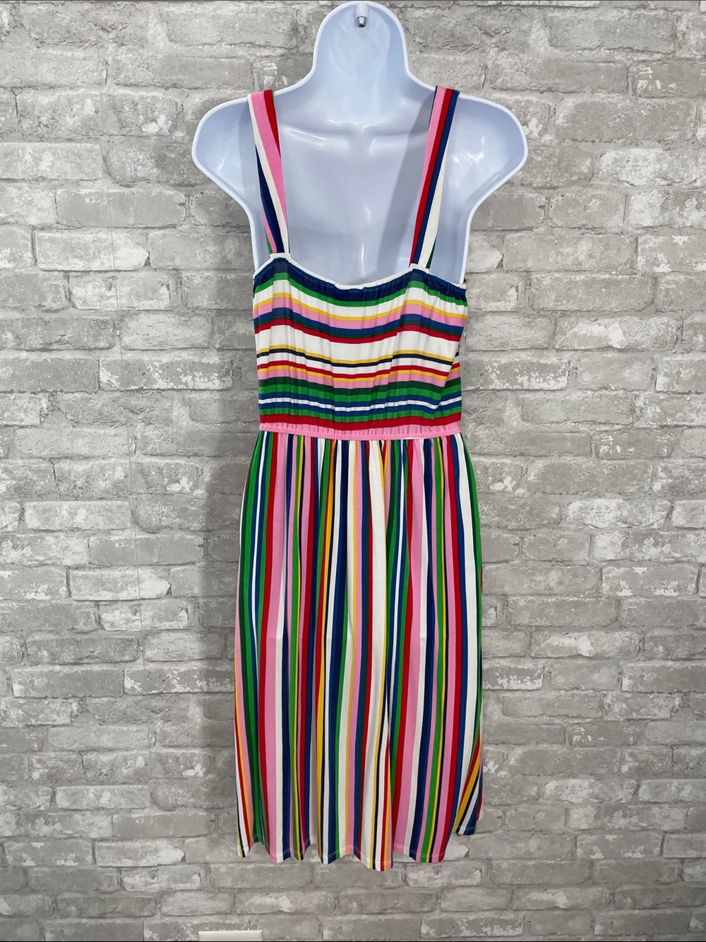 ModCloth Multicolor Striped Midi Dress - Picture 2 of 4